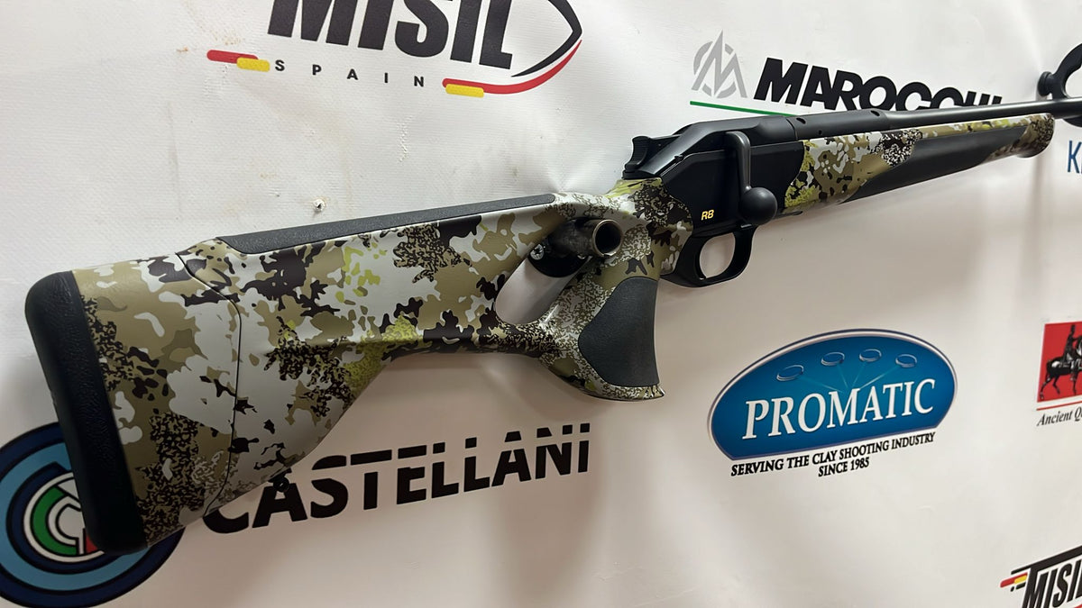 Rifle Blaser R8 Ultimate Huntec Camo C/ 8.5x55 Con Rosca Homologada