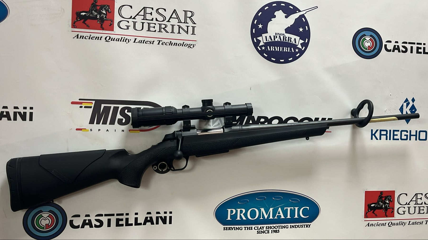 Rifle de Cerrojo Browning X-Bolt C/ 308  Rosca + Warne Desmontables + Visor Moa 1-6x24