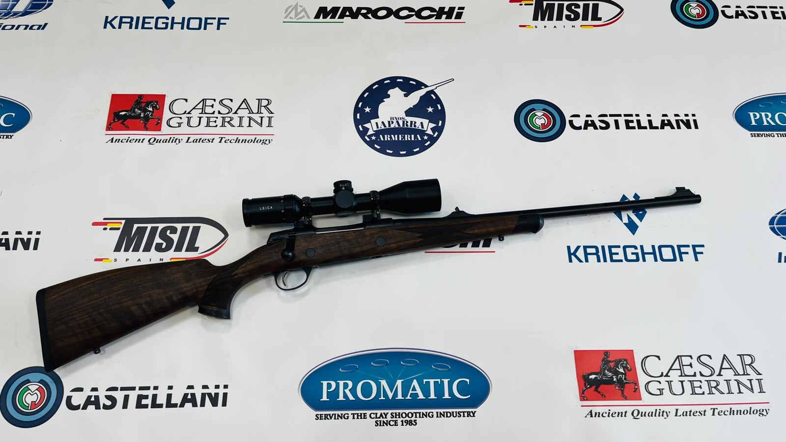 Rifle Sako 90 Bavarian C/ 30-06 + Visor Leica Fortis 2-12x50i Torreta Balística + Monturas Fijas