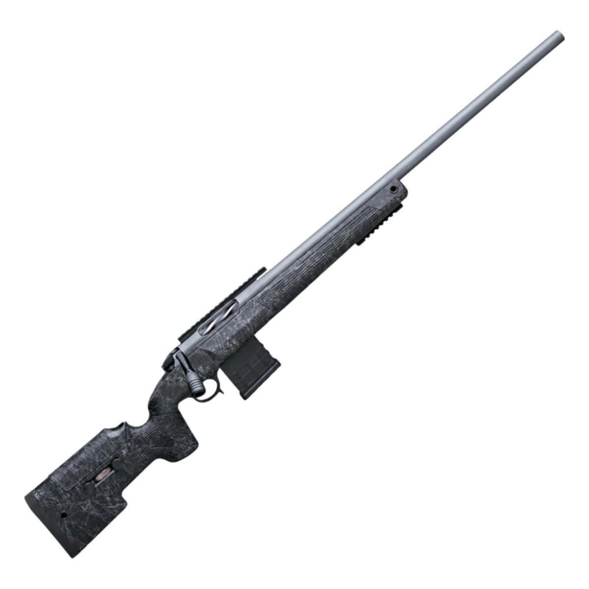 Rifle Sabatti Tactical Evo US Chrome en diagonal