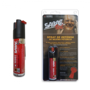 Spray de denfensa personal Unidec Sabre Red Homologado