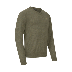 Pull en laine mérinos BLASER col en V