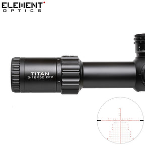 Visor Element Optics Titan 3-18X50