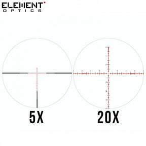 Visor Element Optics Titan 5-25X56