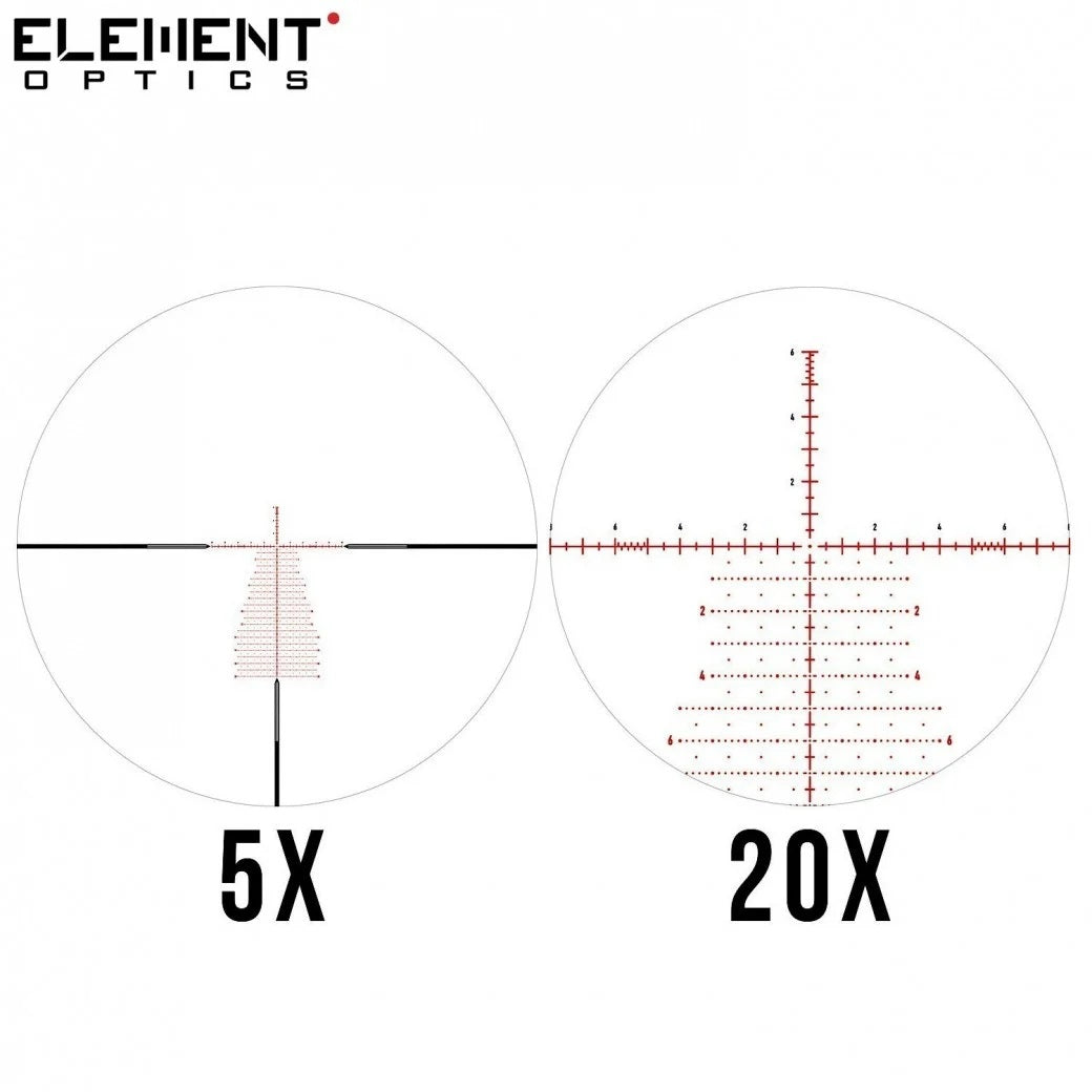 Visor Element Optics Titan 5-25X56