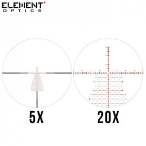 Visor Element Optics Titan 5-25X56