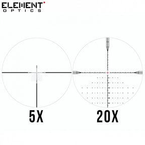Visor Element Optics Titan 5-25X56