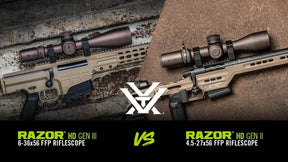 Visor rifle Vortex Razor HD Gen III 6-36x56 FFP