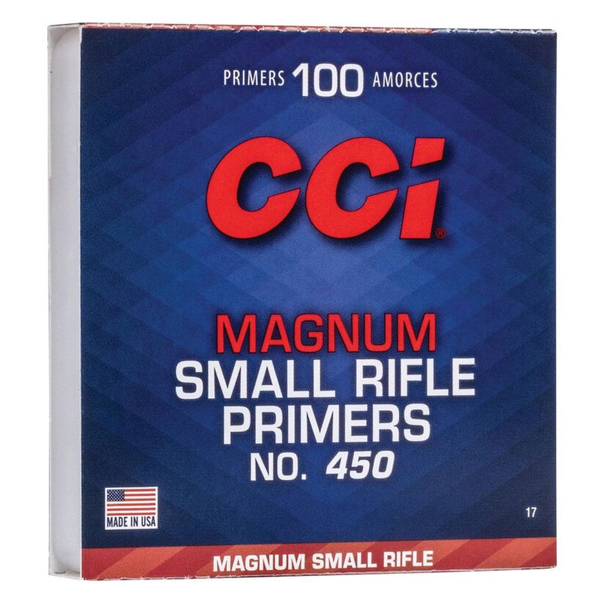 Pistones CCI 450 Magnum Small Rifle