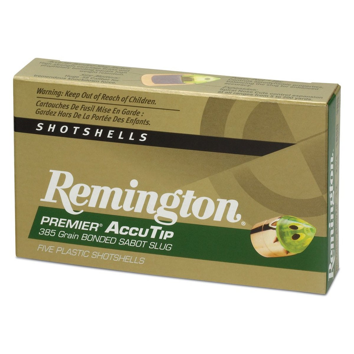 Balas para escopeta REMINGTON ACCUTIP Bonded detalle