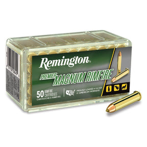 Munición metálica REMINGTON Premier Magnum Rimfire ACCUTIP-V