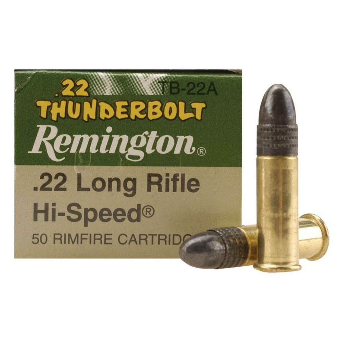 Munición REMINGTON .22 LR Thunderbolt detalle