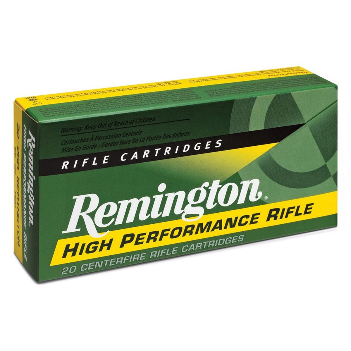 Munición metálica REMINGTON HIGH PERFORMANCE RIFLE