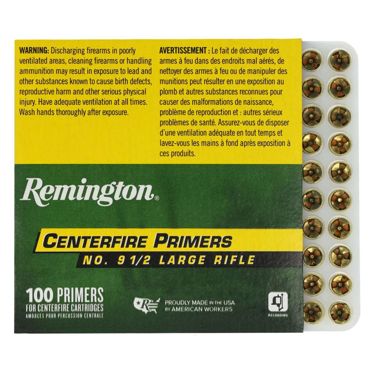 Pistones REMINGTON 9-1/2 Large Rifle