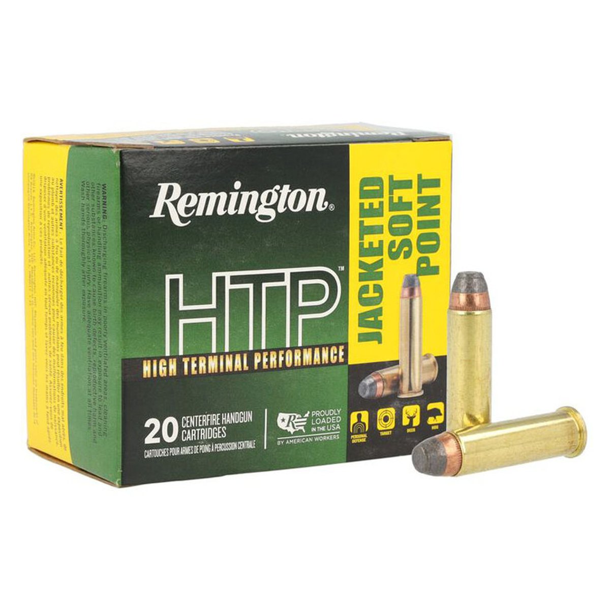 Munición metálica REMINGTON HTP