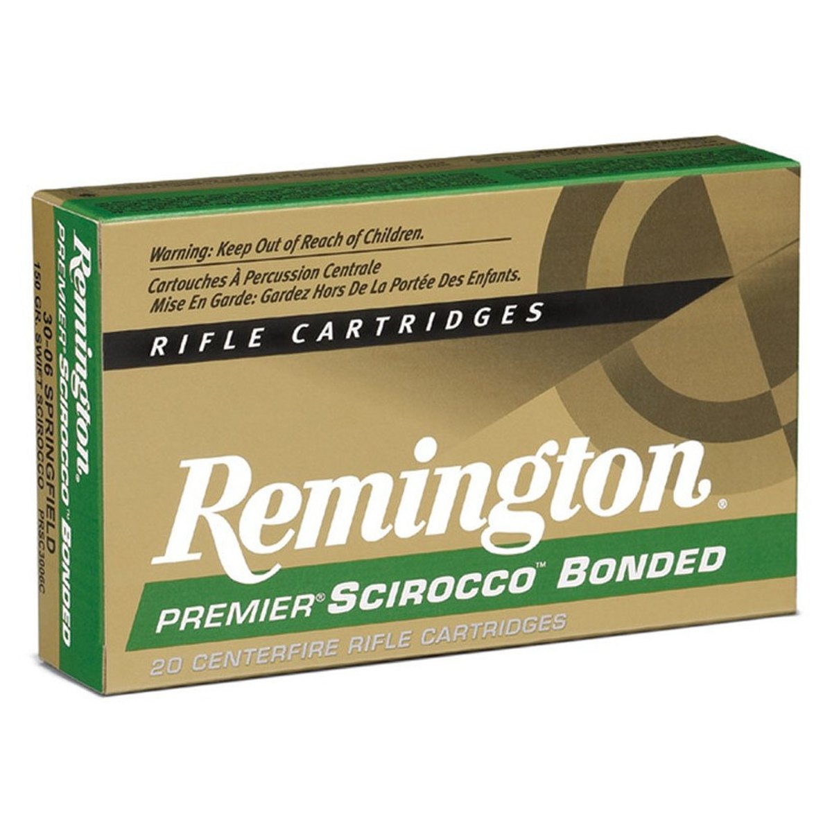 Munición metálica REMINGTON SCIROCCO BONDED detalle