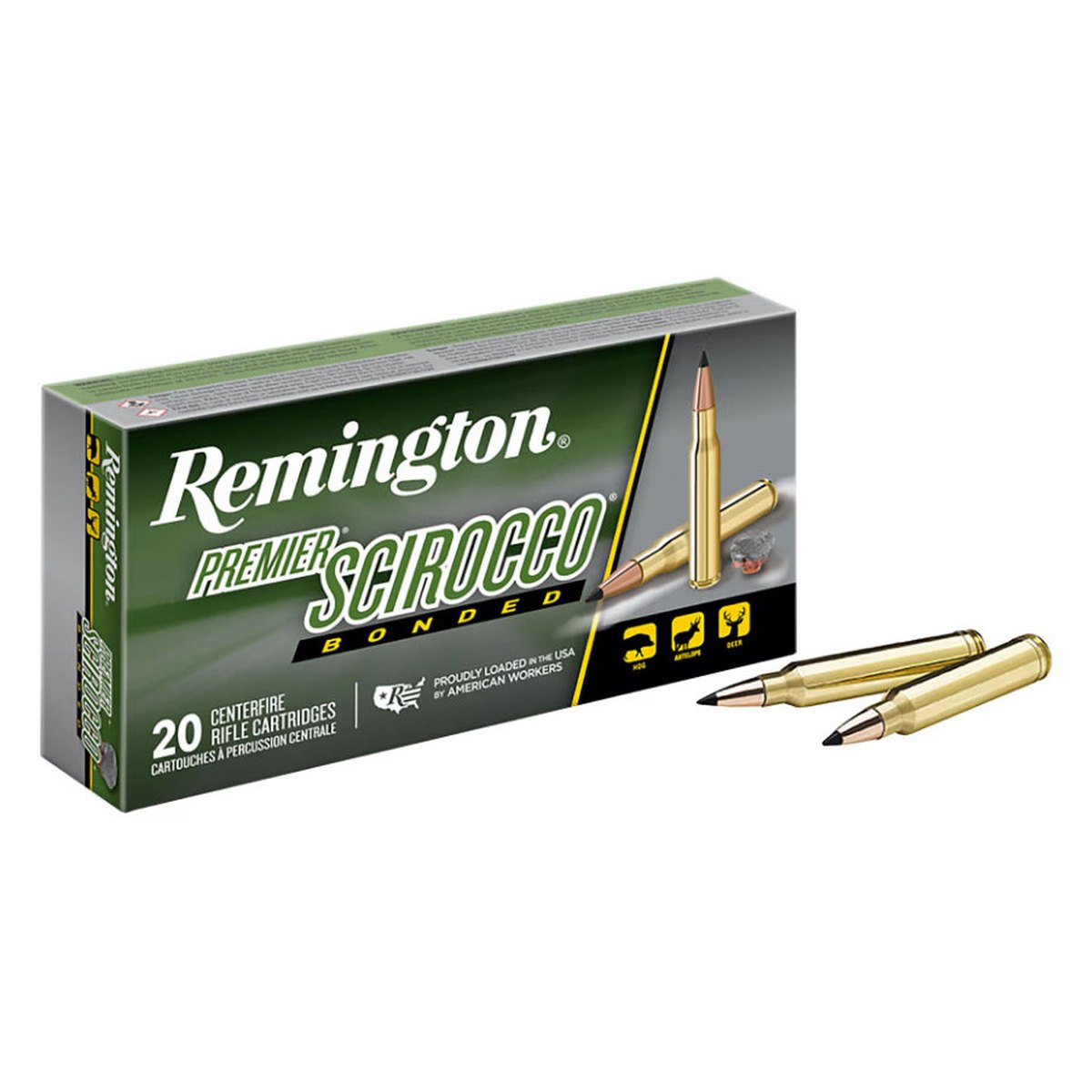 Munición metálica REMINGTON SCIROCCO BONDED