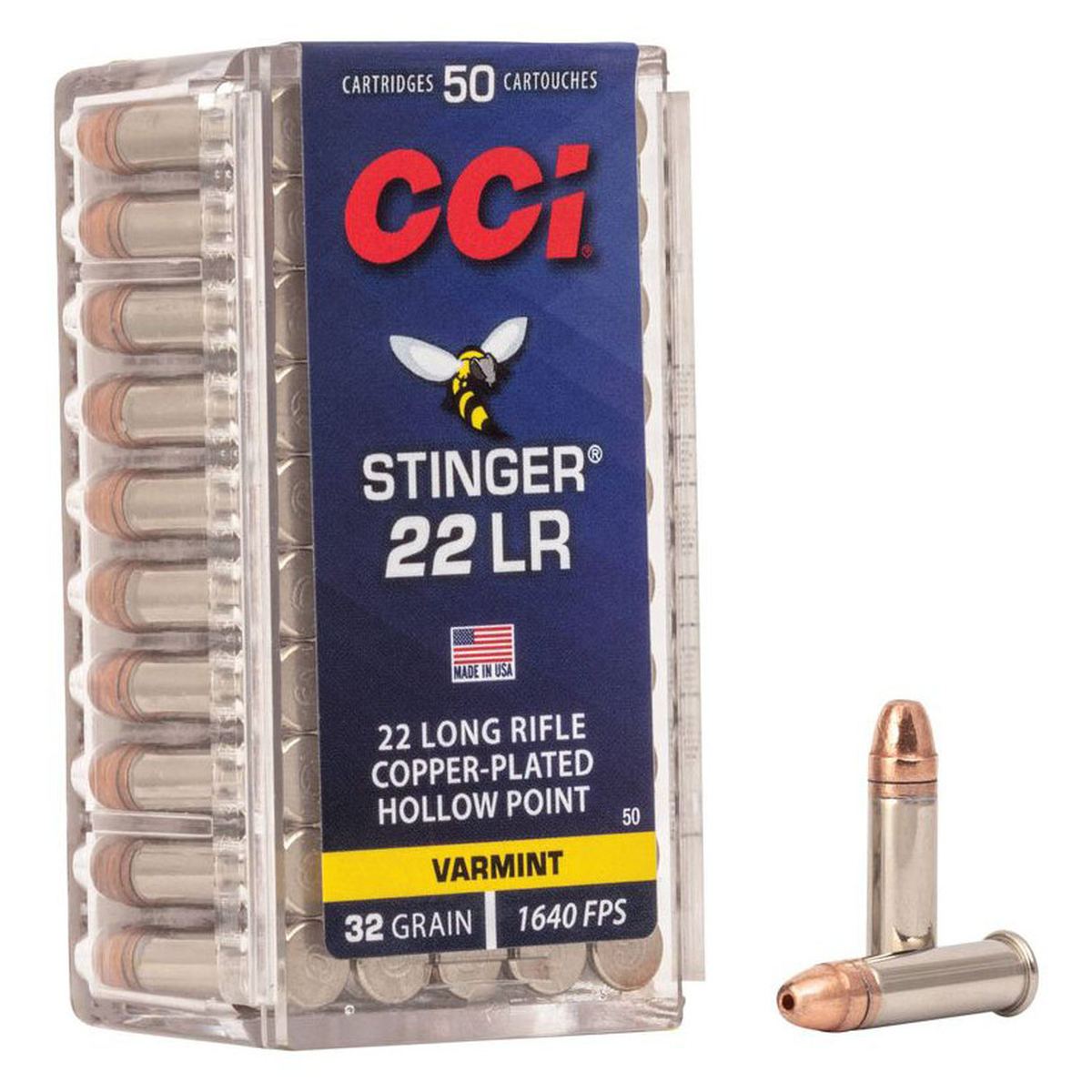 Munición CCI Stinger
