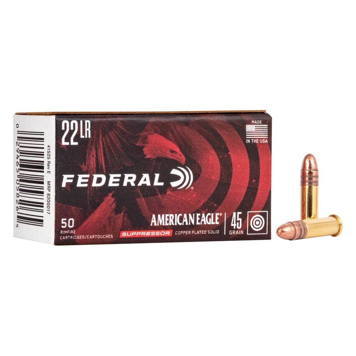 Munición FEDERAL American Eagle Suppressor