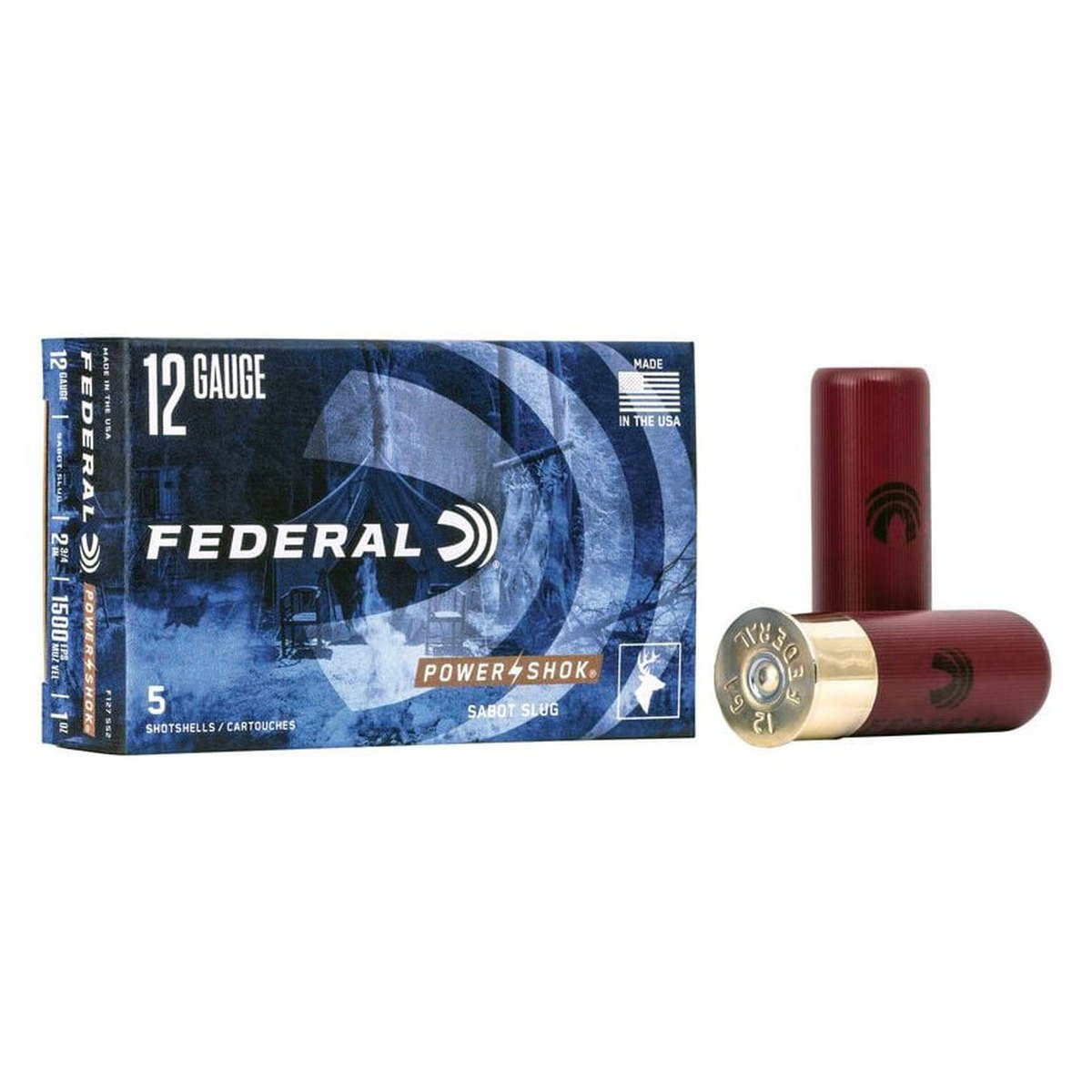 Balas para escopeta FEDERAL Power-Shok Sabot