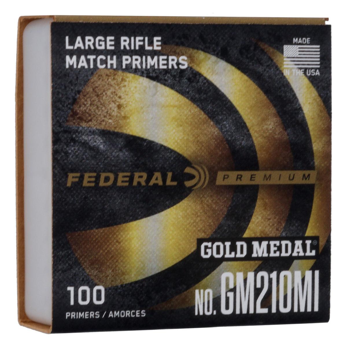 Pistones FEDERAL Gold Medal GM210MI Large Rifle