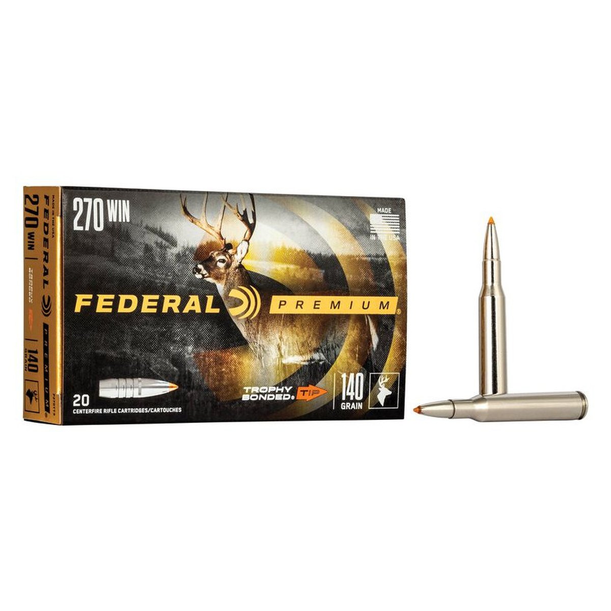 Munición metálica FEDERAL Trophy Bonded Tip - imagen 2