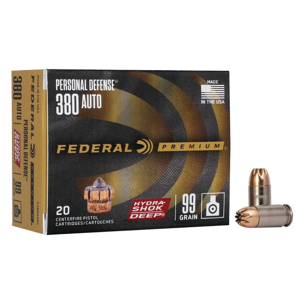 Munición FEDERAL Personal Defense Hydra-Shok Deep - imagen 4