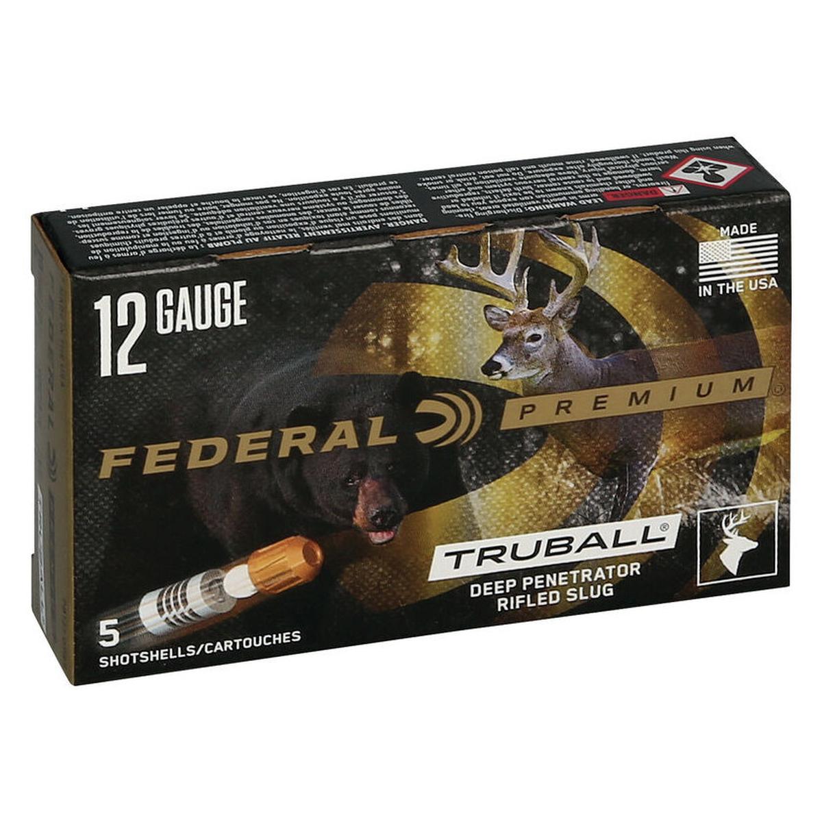 Balas para escopeta FEDERAL TruBall Deep Penetrator detalle