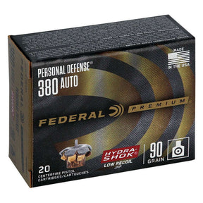 Munición FEDERAL Personal Defense Hydra-Shok Low Recoil - imagen 3