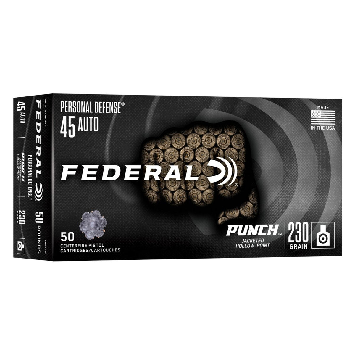 Munición FEDERAL Personal Defense Punch