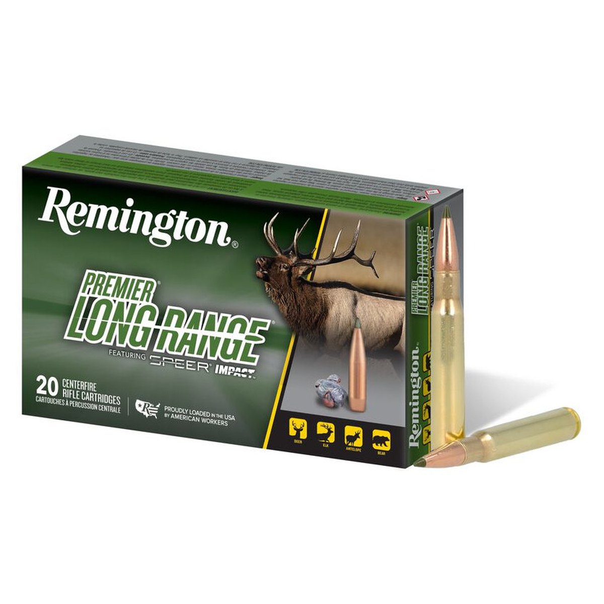 Munición metálica REMINGTON PREMIER LONG RANGE Speer Impact - imagen 3