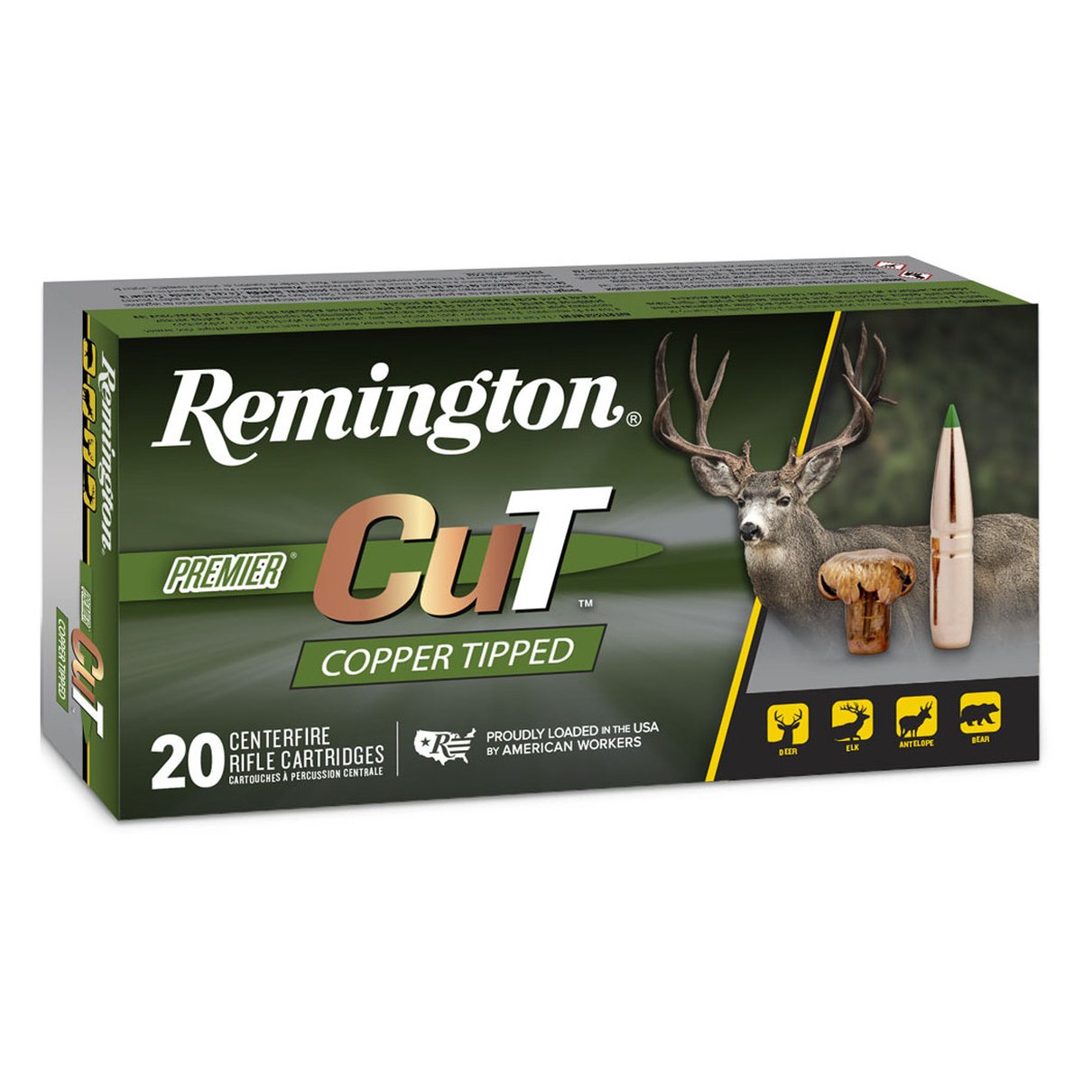 Munición metálica REMINGTON Premier CuT