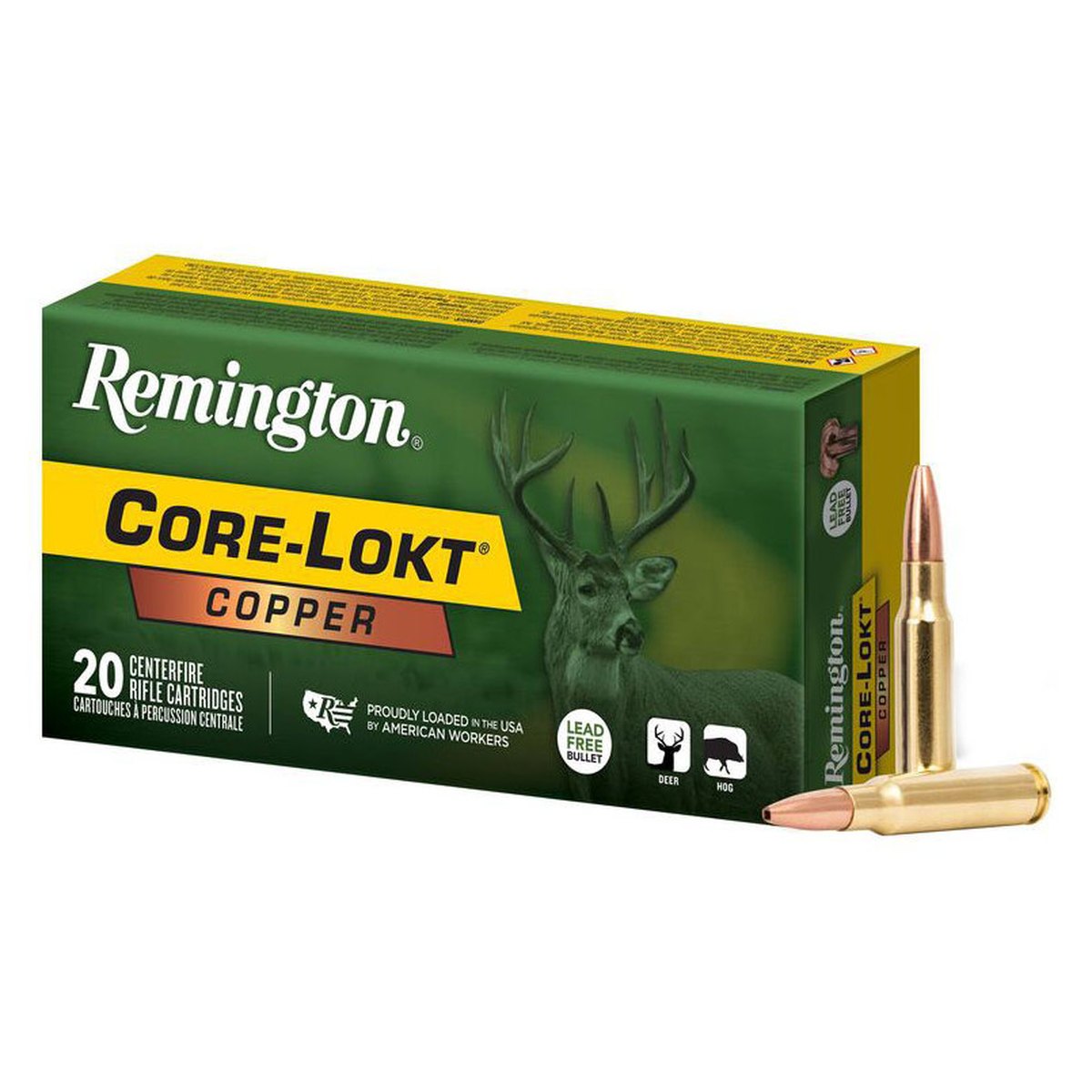 Munición metálica REMINGTON Core-Lokt Copper HP - imagen 10