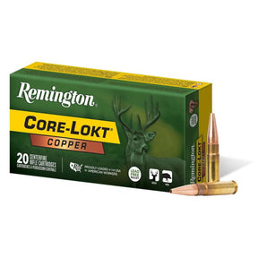 Munición metálica REMINGTON Core-Lokt Copper HP - imagen 6