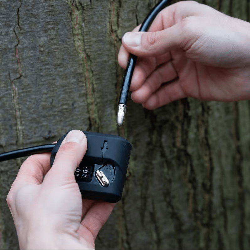 Cable de seguridad ZEISS LOCK con código para Secacam