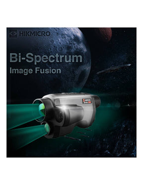 Monocular térmico Gryphon GH35L HIKMICRO LRF cámara dual + telémetro