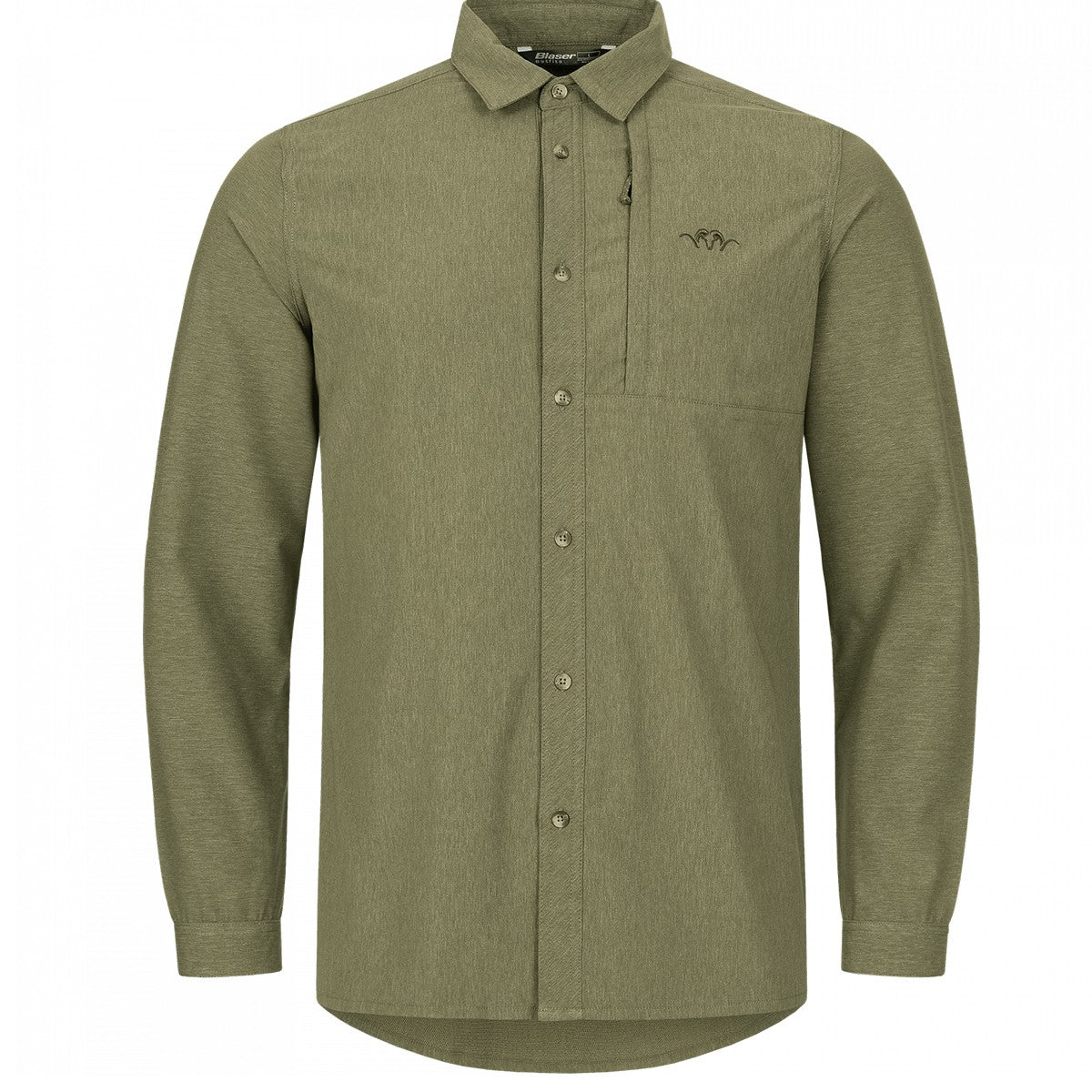 Camisa verde caza BLASER HunTec TT 21