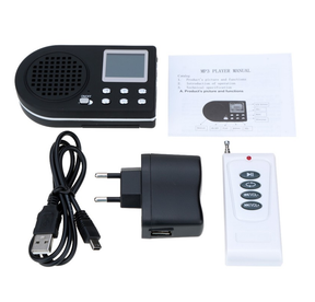 REPRODUCTOR  DE CANTOS MP3 CON MANDO