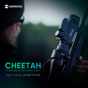Visor Nocturno Clip-On Digital Hikmicro Cheetah C32F LRF IR 850