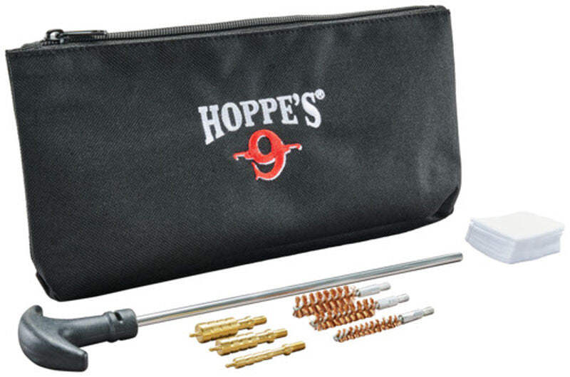 Kit de limpieza HOPPE'S para pistola - calibres .22 / 9mm. / .40